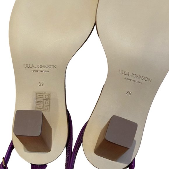 Ulla Johnson Malia Woven Sandals, Multi-colored, Size 39 EU, 9 US - Picture 9 of 10